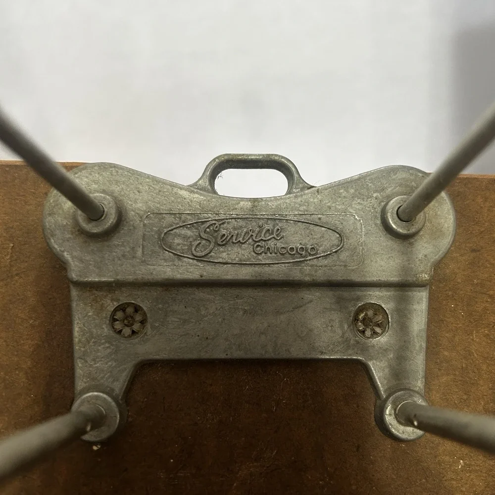 Vintage Service Chicago Arch Clipboard Invoice Holder